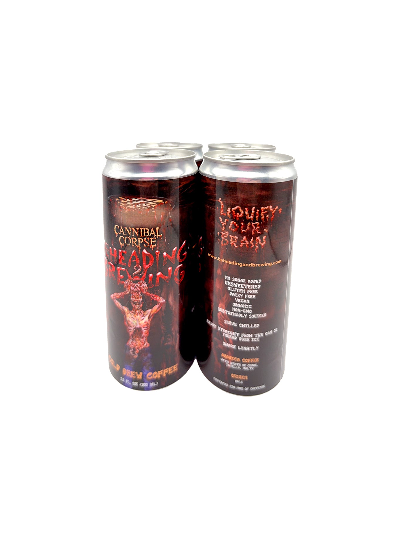 Cannibal Corpse Nitro Cold Brew Cans