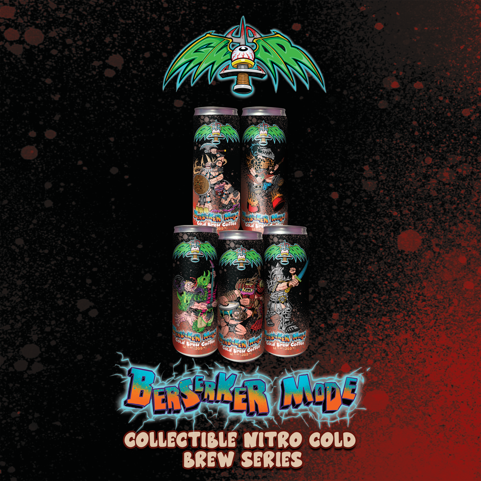 GWAR Nitro Cold Brew Cans