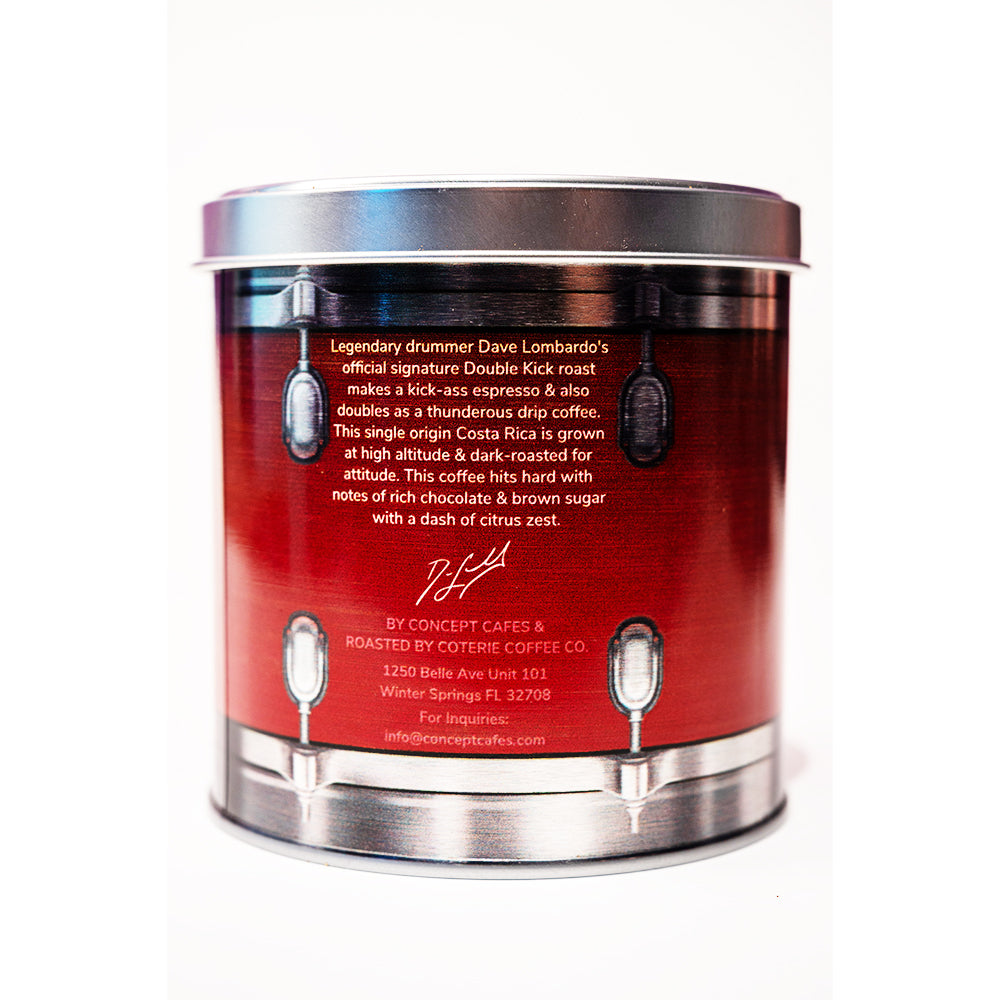 Dave Lombardo's Double Kick Coffee