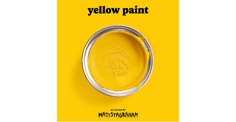 Mattstagraham Yellow Paint Tin Coffee