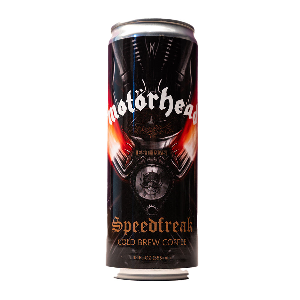 Motörhead Speedfreak Nitro Cold Brew Cans