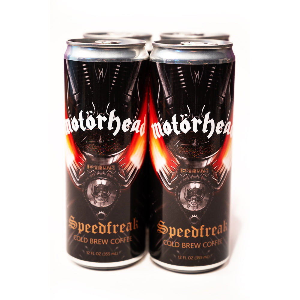 Motörhead Speedfreak Nitro Cold Brew Cans