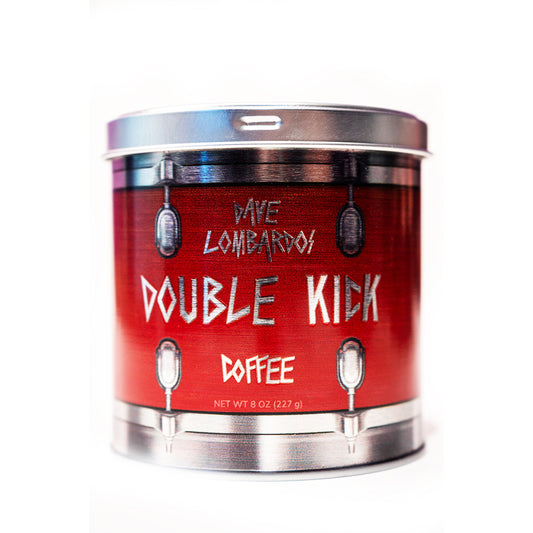 Dave Lombardo's OFFICIAL 'Double Kick' Drum Tin (8oz): Signature Tom Edition